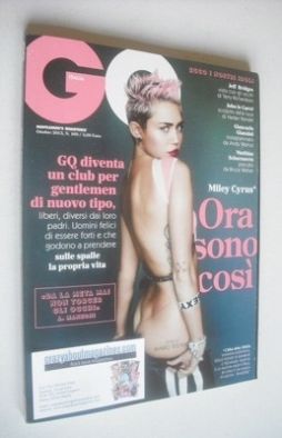 <!--2013-10-->Italy GQ magazine - October 2013 - Miley Cyrus cover