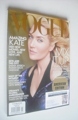 <!--2013-11-->US Vogue magazine - November 2013 - Kate Winslet cover