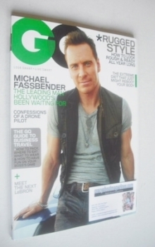 US GQ magazine - November 2013 - Michael Fassbender cover