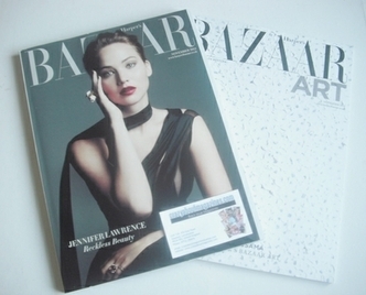 Harper's Bazaar magazine - November 2013 - Jennifer Lawrence cover (Subscriber's Issue)