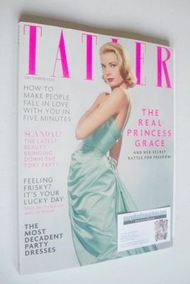 Tatler magazine - December 2013 - Princess Grace cover