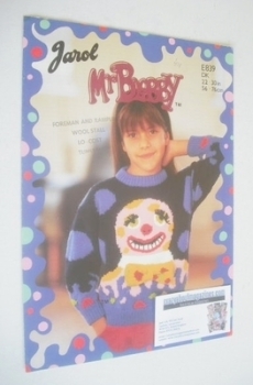 Mr Blobby Sweater Knitting Pattern (Jarol E839) (Child Size)