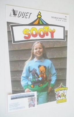 Sooty with Sweep in a Wheelbarrow Sweater Knitting Pattern (Duet S2) (Child/Adult Size)