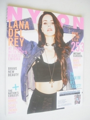 Nylon magazine - November 2013 - Lana Del Rey cover