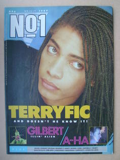 <!--1987-07-11-->No 1 Magazine - Terence Trent D'Arby cover (11 July 1987)