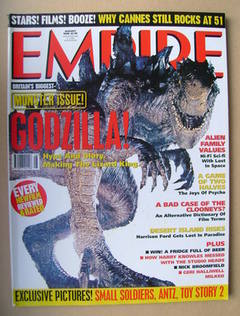 <!--1998-08-->Empire magazine - Godzilla cover (August 1998 - Issue 110)