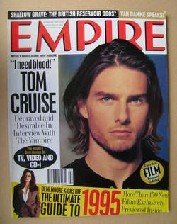 Empire magazine - Tom Cruise cover (February 1995 - Issue 68)