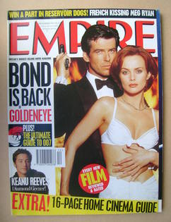 Empire magazine - James Bond cover (December 1995 - Issue 78)
