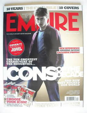 Empire magazine - Daniel Radcliffe cover (December 2009)