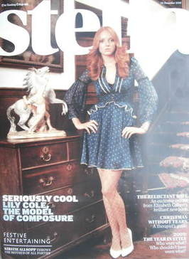 <!--2009-12-20-->Stella magazine - Lily Cole cover (20 December 2009)
