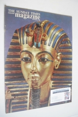The Sunday Times magazine - Tutankhamen cover (8 September 1963)