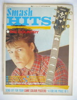 Smash Hits magazine - Stuart Adamson cover (26 May - 8 June 1983)