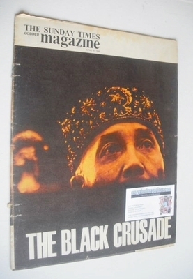 The Sunday Times magazine - The Black Crusade cover (21 April 1963)