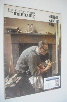 The Sunday Times magazine - British Painting Now cover (2 June 1963)