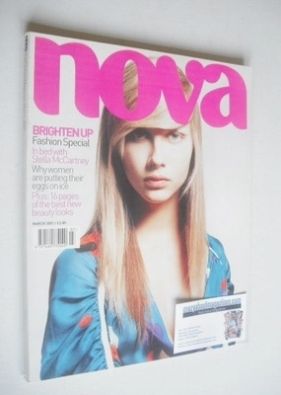 Nova magazine - March 2001 - Ana Claudia cover