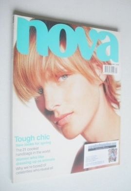 Nova magazine - April 2001 - Stella Tennant cover