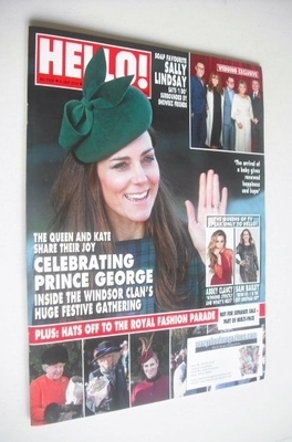 Hello! magazine - The Duchess of Cambridge cover (6 January 2014 - Issue 1309)