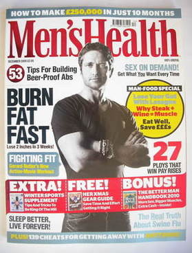 <!--2009-12-->British Men's Health magazine - December 2009 - Gerard Butler