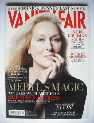 Vanity Fair magazine - Meryl Streep cover (January 2010)