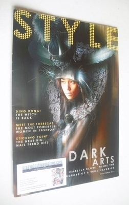 Style magazine - Dark Arts cover (27 October 2013)