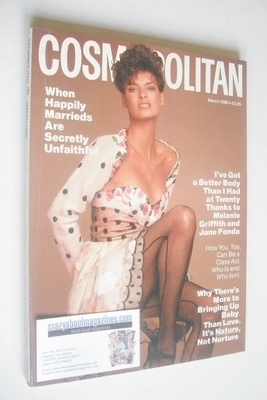 <!--1990-03-->USA Cosmopolitan magazine (March 1990 - Linda Evangelista cov