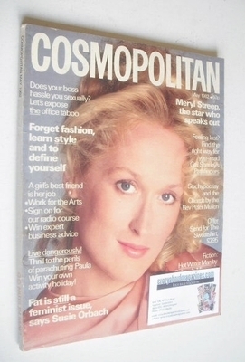 <!--1982-05-->Cosmopolitan magazine (May 1982 - Meryl Streep cover)
