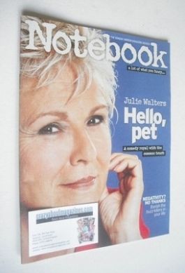 Notebook magazine - Julie Walters cover (20 October 2013)