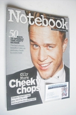 Notebook magazine - Olly Murs cover (24 November 2013)