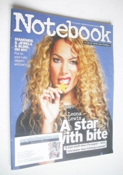 Notebook magazine - Leona Lewis cover (1 December 2013)