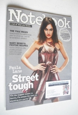 Notebook magazine - Paula Lane cover (8 December 2013)