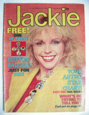 Jackie magazine - 3 February 1979 (Issue 787 - Debbie Ash cover)