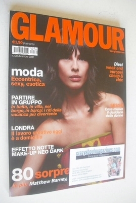 <!--2002-12-->Glamour magazine - Liliana cover (December 2002 - Italy Editi