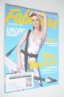 <!--2008-06-08-->Fabulous magazine - Fearne Cotton cover (8 June 2008)