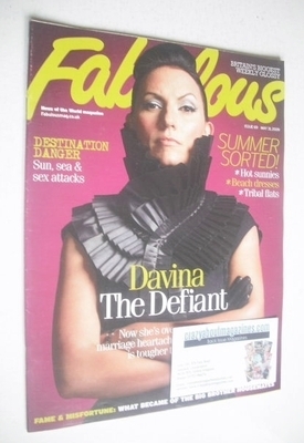 Fabulous magazine - Davina McCall cover (31 May 2009)