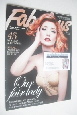 Fabulous magazine - Nicola Roberts cover (29 August 2010)