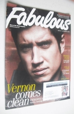 Fabulous magazine - Vernon Kay cover (5 September 2010)