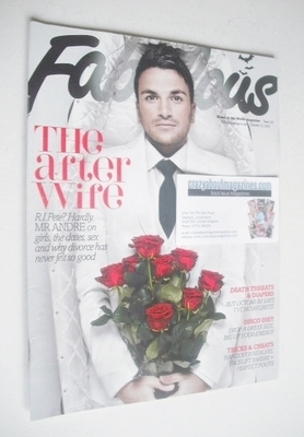 Fabulous magazine - Peter Andre cover (31 October 2010)