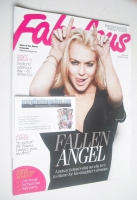 Fabulous magazine - Lindsay Lohan cover (8 August 2010)