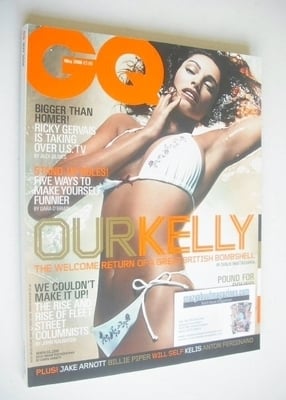 British GQ magazine - May 2006 - Kelly Brook cover