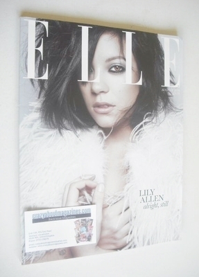 British Elle magazine - August 2010 - Lily Allen cover (Subscriber's Issue)