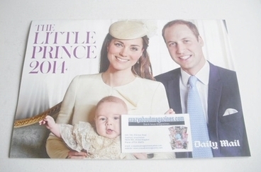 The Little Prince 2014 calendar (Prince George)