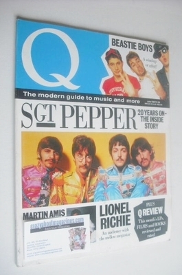 Q magazine - The Beatles cover (June 1987)