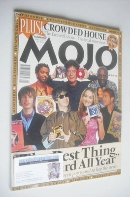 MOJO magazine - The Best Thing I've Heard All Year cover (January 1997 - Issue 38)