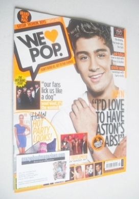 <!--2011-11-09-->We Love Pop magazine - Zayn Malik cover (9 November - 6 De