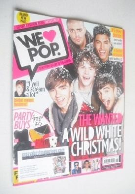 We Love Pop magazine - The Wanted cover (7 December 2011 - 10 January 2012)