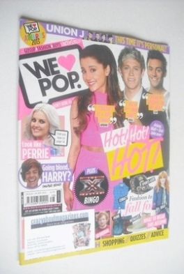 <!--2013-08-28-->We Love Pop magazine - Hot Hot Hot cover (28 August - 24 S
