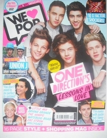 <!--2013-09-25-->We Love Pop magazine - One Direction cover (25 September -