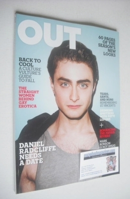 <!--2010-09-->Out magazine - Daniel Radcliffe cover (September 2010)