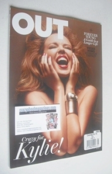 Out magazine - Kylie Minogue cover (August 2010)