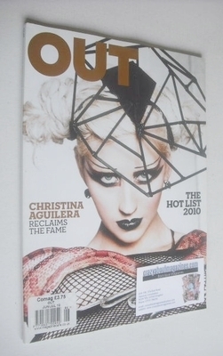 <!--2010-06-->Out magazine - Christina Aguilera cover (June/July 2010)
